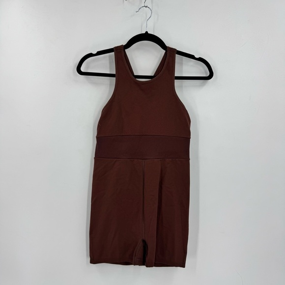 Free People Movement Every Single Time Runsie in Brown - Picture 2 of 5